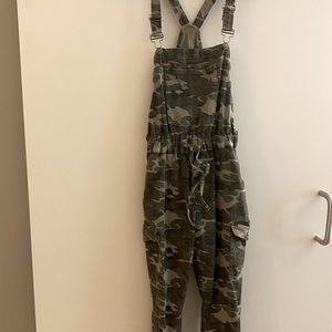 Forever 21 Camo Overalls
